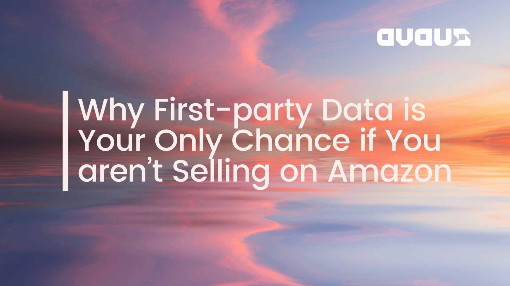 Why First-party Data is Your Only Chance if You aren’t Selling on Amazon
