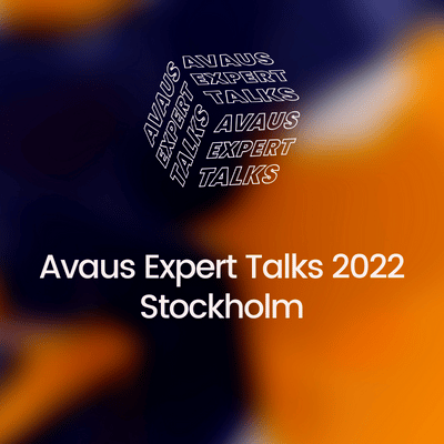 Avaus Expert Talks 2022 Stockholm
