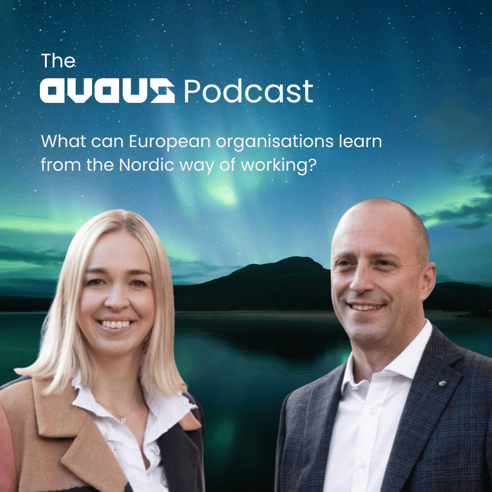 Our podcast about data-driven transformation: What can European organisations learn from the Nordic way of working?