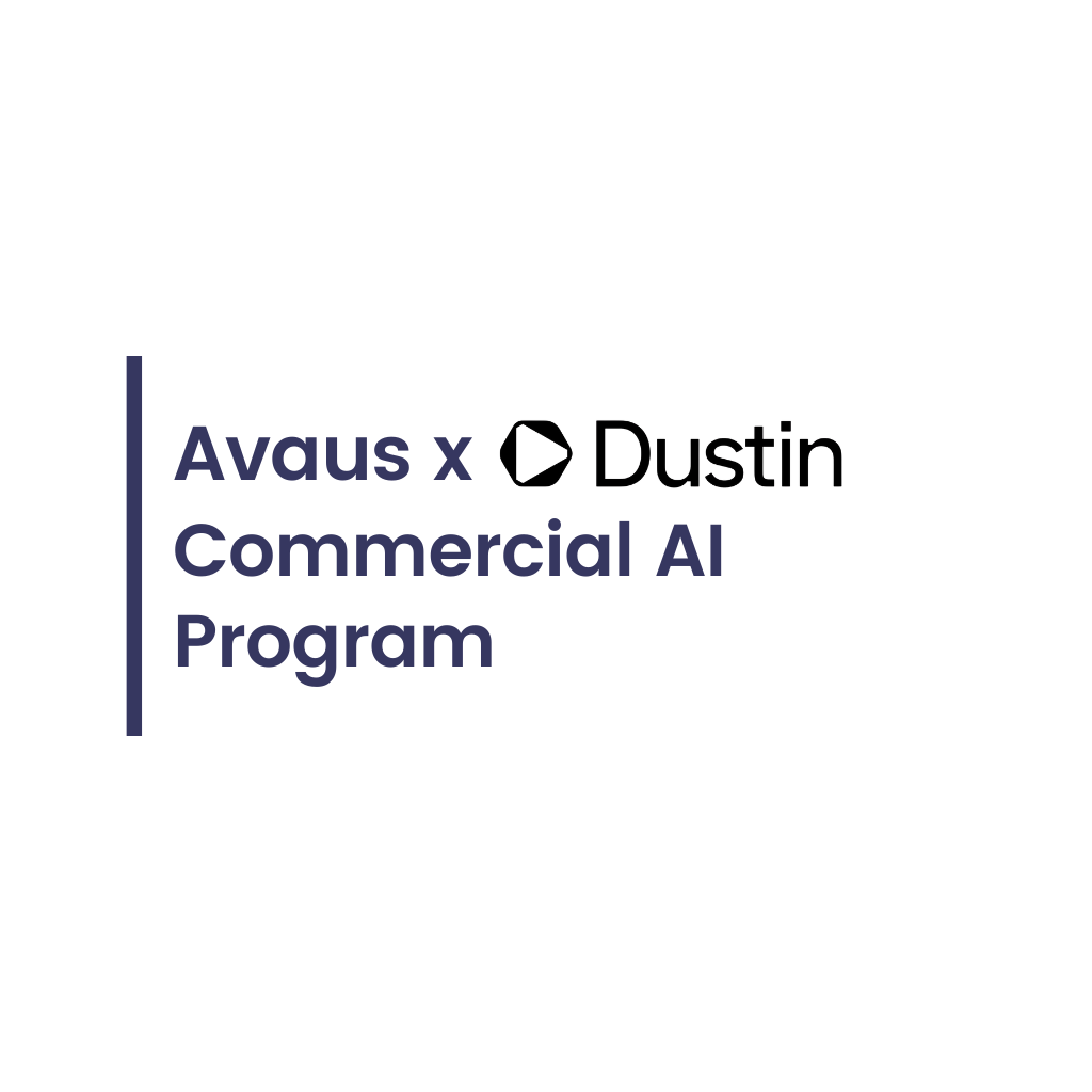 Avaus partners with Dustin for Commercial AI Program